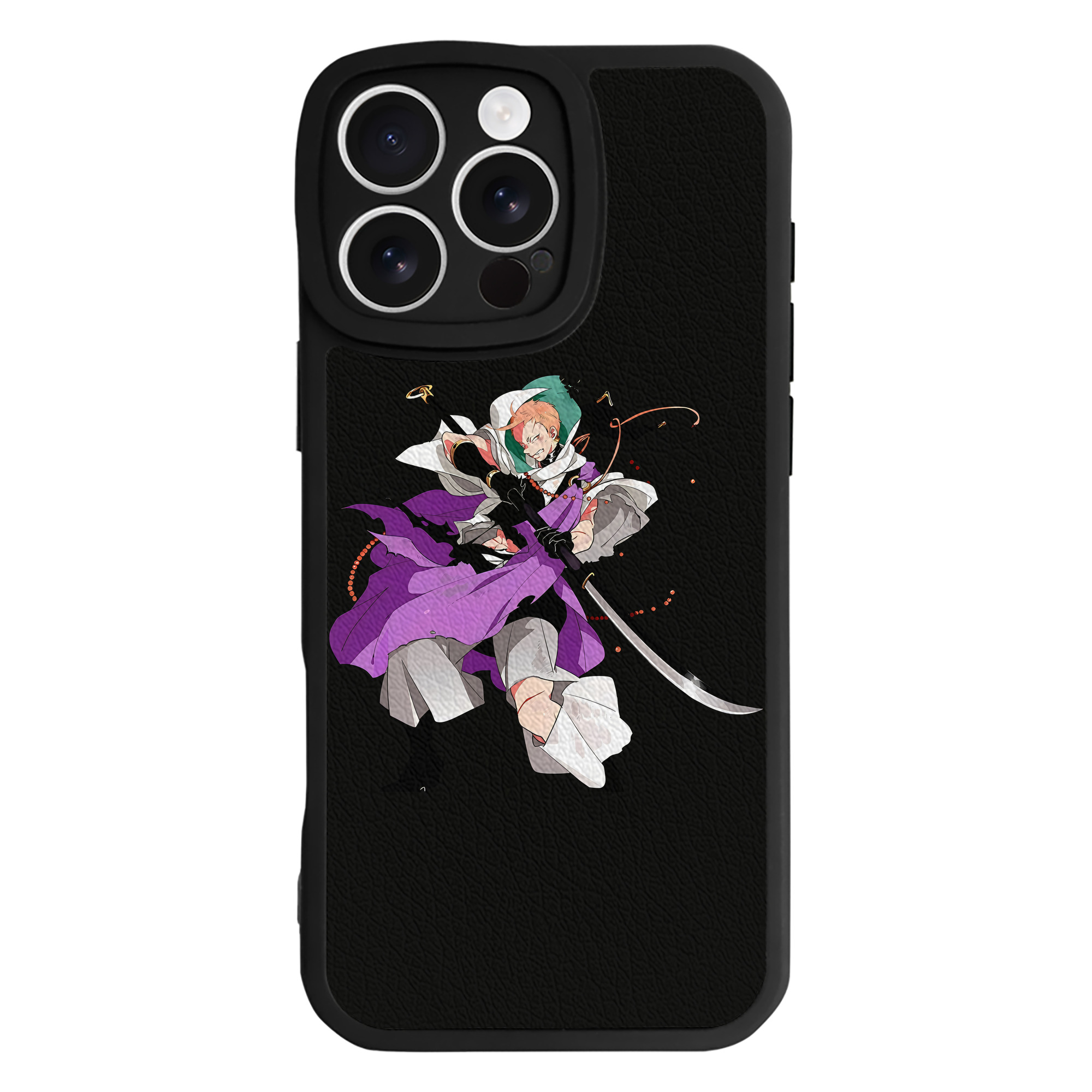 （画像用） 刀剣乱舞 Touken Ranbu 【iPhone 16シリーズ対応】シリコンスマホケース（レザー調） 材質：シリコン